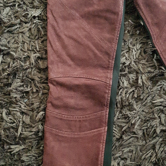 Suede leggings - Picture 7 of 12